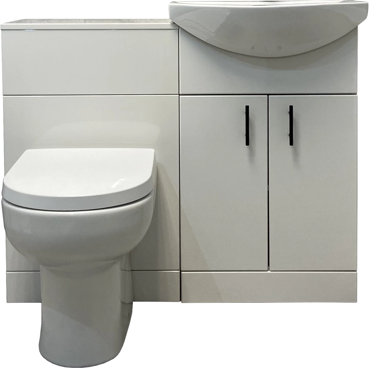 Rene Complete Quadrant Shower Cubicle Suite Inc Vanity + Black Tap & Valve 4 Rene Complete Quadrant Shower Cubicle Suite Inc Vanity + Black Tap & Valve - Image 2