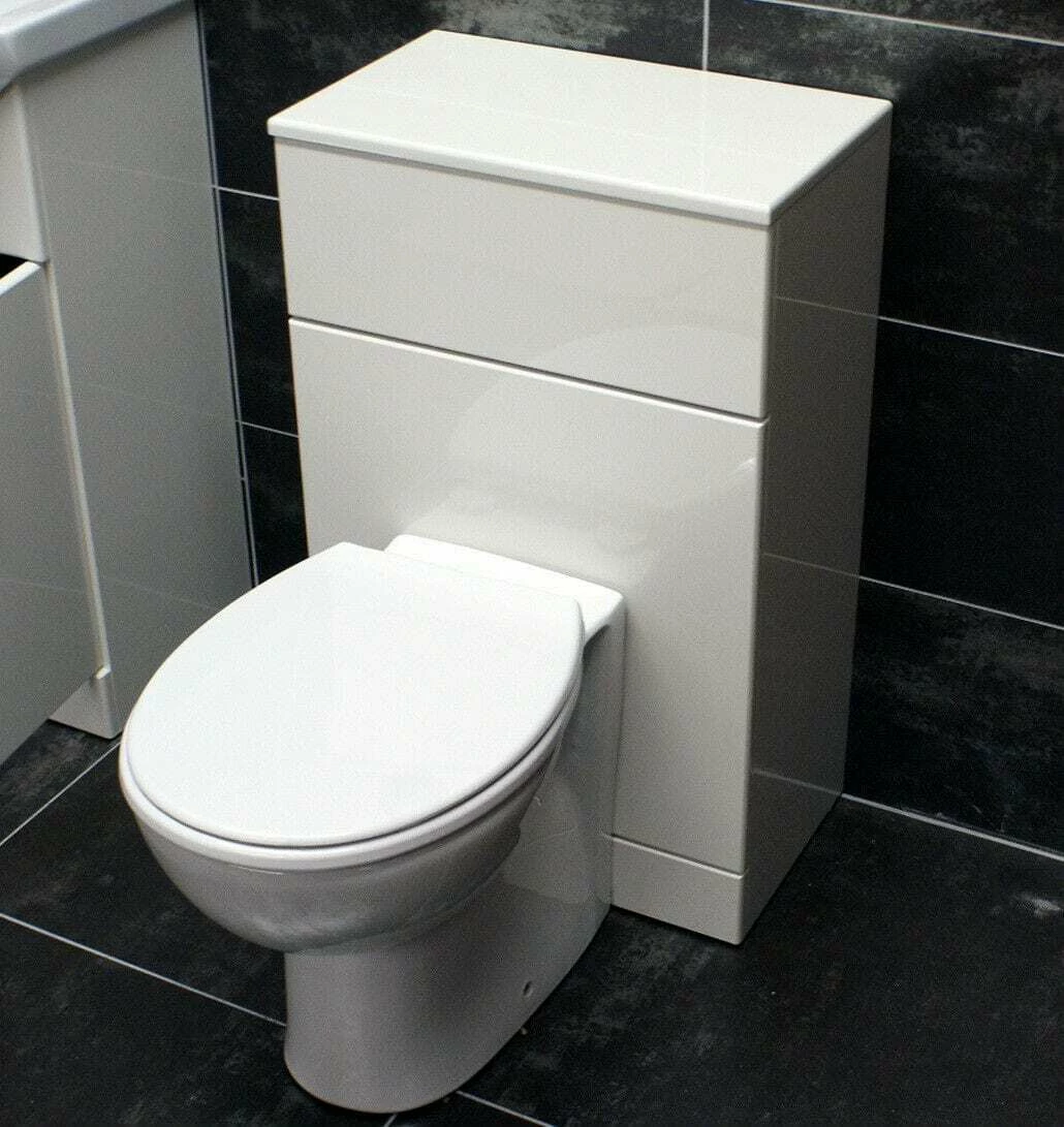 1250mm Bathroom Furniture Vanity Set 750mm Basin Sink Unit + WC Toilet Unit 7 1250mm Bathroom Furniture Vanity Set 750mm Basin Sink Unit + WC Toilet Unit - Image 5