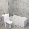 L Shaped 1700 Showerbath Suite Inc Taps & Compact Toilet + Sink Unit Left Hand 1 L Shaped 1700 Showerbath Suite Inc Taps & Compact Toilet + Sink Unit Left Hand -UK Bathroom Products Sales 2024 1500 Compact Showerbath Suite Side jpg webp 1