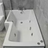 1500mm L Shaped Showerbath Bath + Whirlpool Spa + Lights Options 2 1500mm L Shaped Showerbath Bath + Whirlpool Spa + Lights Options -UK Bathroom Products Sales 2024 1500 L Shaped Showerbath Fscreen Sophie 4 End LH