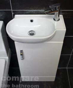 450mm Cloakroom Vanity Unit Basin Sink + RAK Series 600 Toilet Compact Ensuite 14 450mm Cloakroom Vanity Unit Basin Sink + RAK Series 600 Toilet Compact Ensuite -UK Bathroom Products Sales 2024 450mm Cloakroom Vanity Unit Basin Sink RAK Series 600 Toilet Compact Ensuite 222602615176 4 JPG