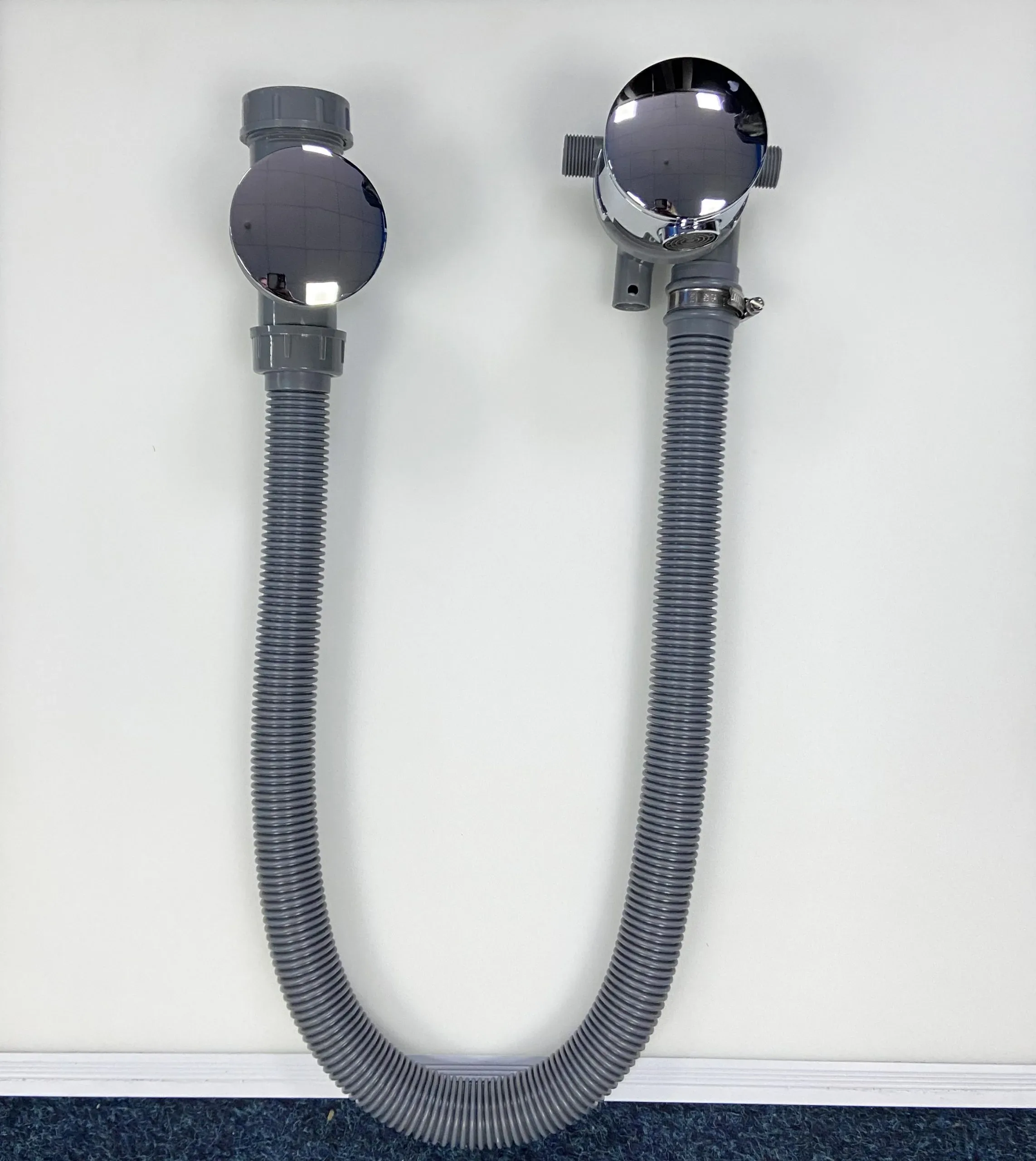 Pressfill Overflow Bath Filler + Triple Function Valve + Dual Shower Heads 4 Pressfill Overflow Bath Filler + Triple Function Valve + Dual Shower Heads - Image 2