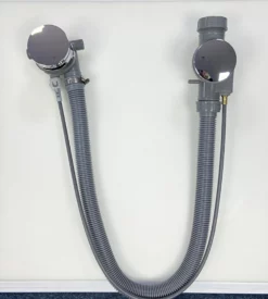 Cool Extrafil Integrated Bath Filler & Pop-Up Bath Waste For Double Ended Baths