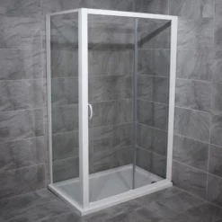 Andromeda 1000mm Or 1200mm Sliding Shower Door Cubicle + Tray Option White 7 Andromeda 1000mm Or 1200mm Sliding Shower Door Cubicle + Tray Option White -UK Bathroom Products Sales 2024 Andromeda 1000mm or 1200mm Sliding Shower Door Cubicle Tray Option White 332521310936 JPG 1
