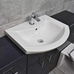 1350mm Anthracite Drawerline Vanity Set Bathroom Storage Toilet + Basin 16 1350mm Anthracite Drawerline Vanity Set Bathroom Storage Toilet + Basin -UK Bathroom Products Sales 2024 Anthracite 1400 Vanity Toilet Set Compare Basin Config1