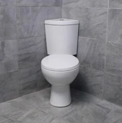 Arizona Corner Toilet Close Coupled Inc Soft Close Seat Cloakroom Ensuite