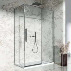 Dawn Asteria Chrome Finish Right Hand Sliding Shower Door