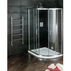Atlas Offset Quadrant 1200 X 900mm Shower Enclosure With Tray Option