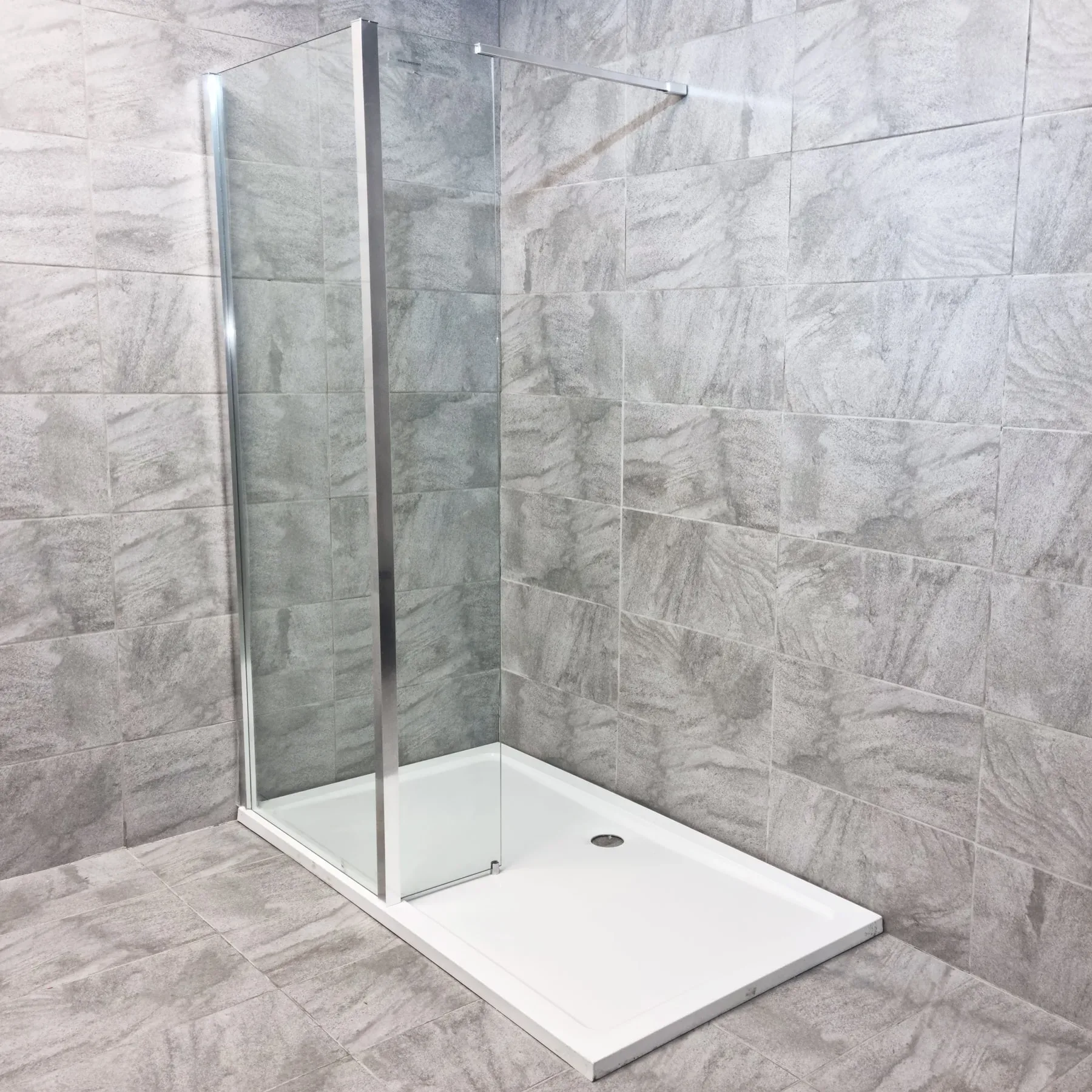 Atlas 1700 Walk In Shower + Flipper Panel Optional Tray & Showers Ex Bath Store 3 Atlas 1700 Walk In Shower + Flipper Panel Optional Tray & Showers Ex Bath Store