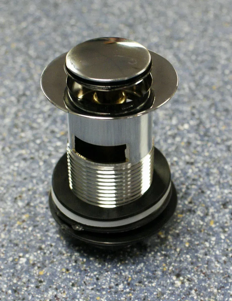 Chrome Single Lever Basin Mono Mixer Bathroom Tap With Click Clack Waste 6 Chrome Single Lever Basin Mono Mixer Bathroom Tap With Click Clack Waste - Image 4