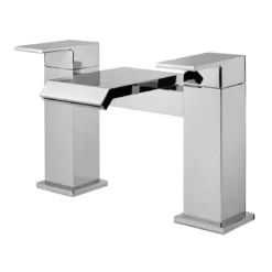 Bathroom Waterfall Basin Mixer Tap + Bath Filler Open Spout / Side Lever Style 10 Bathroom Waterfall Basin Mixer Tap + Bath Filler Open Spout / Side Lever Style -UK Bathroom Products Sales 2024 Bath Mixer Side Q03