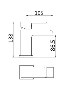 Belle Square Waterfall Basin Mono Mixer Bathroom Tap Includes Click Clack Waste 14 Belle Square Waterfall Basin Mono Mixer Bathroom Tap Includes Click Clack Waste -UK Bathroom Products Sales 2024 Belle Square Waterfall Basin Mono Mixer Bathroom Tap FREE Click Clack Waste 321672154562 5 JPG