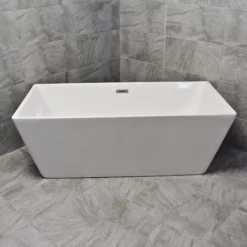 Guila Luxury Square Style With Slimline Rim Freestanding Bath 1600mm X 750mm 14 Guila Luxury Square Style With Slimline Rim Freestanding Bath 1600mm X 750mm -UK Bathroom Products Sales 2024 Bow Bath Front jpg webp 1