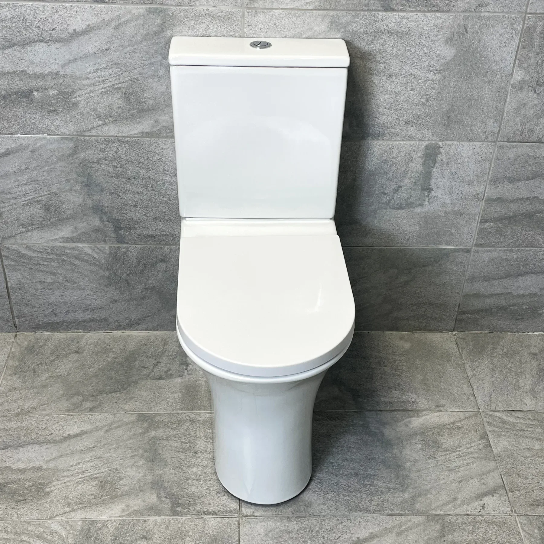 Cam Close Coupled Rimless Comfort Height Open Or Closed Back Toilet Inc. Seat 9 Cam Close Coupled Rimless Comfort Height Open Or Closed Back Toilet Inc. Seat - Image 7