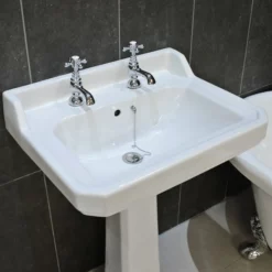 Traditional Low Level Toilet & Basin Set Victorian Style Bathroom Suite 11 Traditional Low Level Toilet & Basin Set Victorian Style Bathroom Suite -UK Bathroom Products Sales 2024 Carlton traditional basin toilet tall taps jpg webp