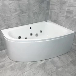Cora Acrylic Offset Corner Bath With Choice Of Whirlpool System 1500 X 1000mm 12 Cora Acrylic Offset Corner Bath With Choice Of Whirlpool System 1500 X 1000mm -UK Bathroom Products Sales 2024 Cora Whirlpool Overview 6Jet RH