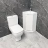 Rak Series 600 Compact Toilet & Corner Vanity Unit Cloakroom Package Inc Tap 1 Rak Series 600 Compact Toilet & Corner Vanity Unit Cloakroom Package Inc Tap -UK Bathroom Products Sales 2024 Corner Unit Series 600 Toilet Corner