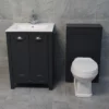 Derby Vanity Sink Basin Storage Unit + Toilet Bathroom Suite – Dark Grey 1 Derby Vanity Sink Basin Storage Unit + Toilet Bathroom Suite – Dark Grey -UK Bathroom Products Sales 2024 Derby Dark Grey Vanity WC Unit Set 2 Comp Apr 18 jpg webp