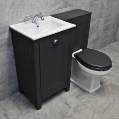 Derby 1000 Light Grey Or Dark Grey Vanity Bathroom Suite + Toilet – Optional Tap 20 Derby 1000 Light Grey Or Dark Grey Vanity Bathroom Suite + Toilet – Optional Tap -UK Bathroom Products Sales 2024 Derby DG 500 Basin WC Unit York Side