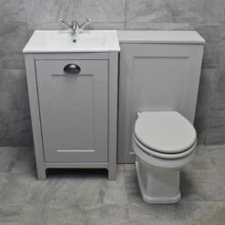Derby 1000 Light Grey Or Dark Grey Vanity Bathroom Suite + Toilet – Optional Tap 25 Derby 1000 Light Grey Or Dark Grey Vanity Bathroom Suite + Toilet – Optional Tap -UK Bathroom Products Sales 2024 Derby LG 500 Basin WC Unit York Front Join