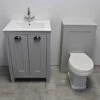 Derby Bathroom Suite Vanity Sink Basin + WC Toilet Unit – Light Grey Oak 2 Derby Bathroom Suite Vanity Sink Basin + WC Toilet Unit – Light Grey Oak -UK Bathroom Products Sales 2024 Derby grey oak suite
