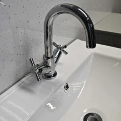 Derby Bathroom Suite Vanity Sink Basin + WC Toilet Unit – Light Grey Oak 9 Derby Bathroom Suite Vanity Sink Basin + WC Toilet Unit – Light Grey Oak -UK Bathroom Products Sales 2024 Derby grey oak suite sink tap 1