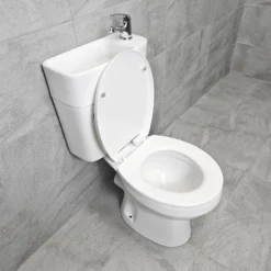 Duo All In One Toilet Basin Sink Space Saving 2 In 1 Combo Pack Cloakroom Unit 15 Duo All In One Toilet Basin Sink Space Saving 2 In 1 Combo Pack Cloakroom Unit -UK Bathroom Products Sales 2024 Duo UKB 555A Open 2 1
