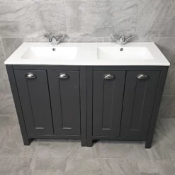 Double Vanity Basin His And Hers Twin Sink Bathroom Ceramic Modern Square Style 13 Double Vanity Basin His And Hers Twin Sink Bathroom Ceramic Modern Square Style -UK Bathroom Products Sales 2024 Durham Double Basin Front jpg webp