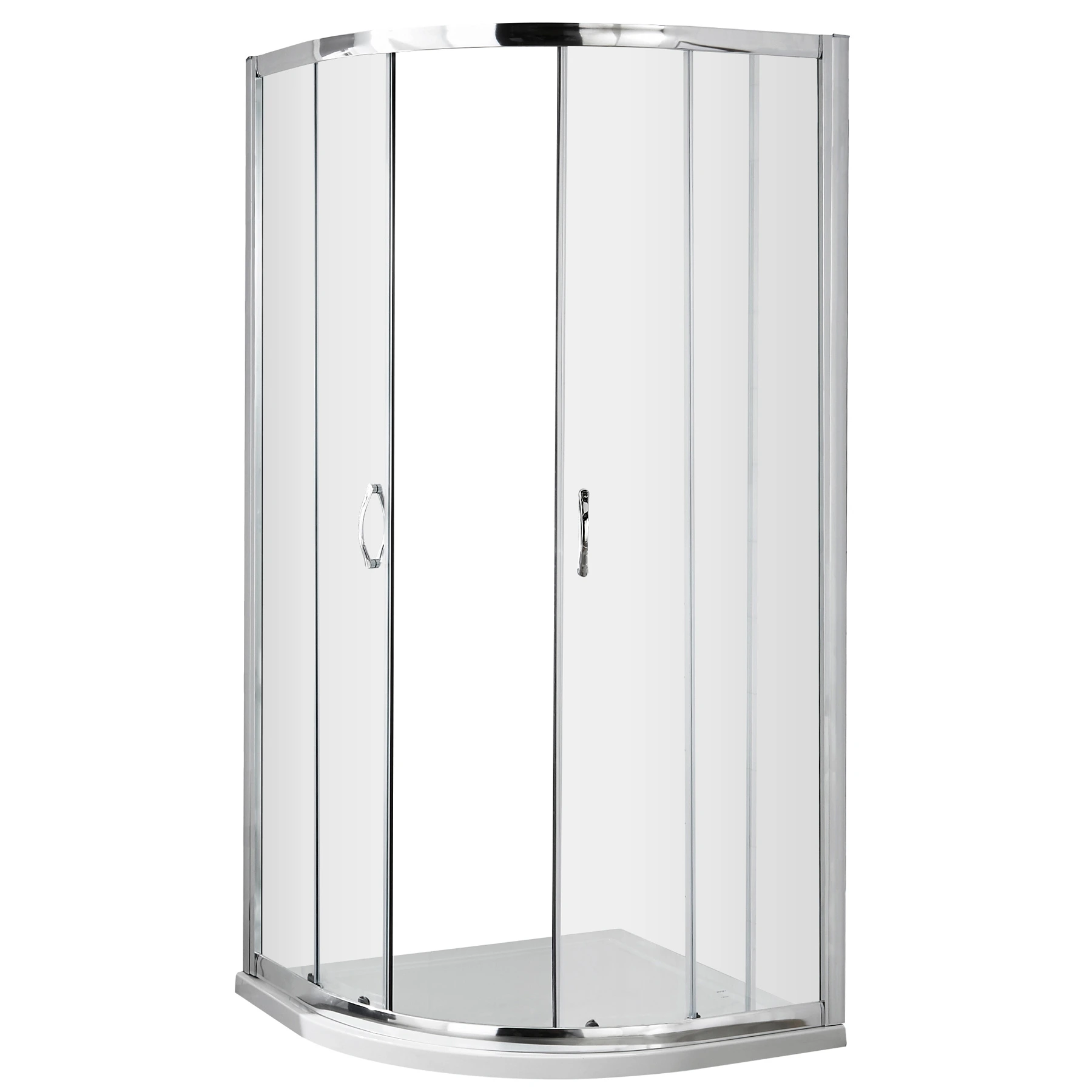 Rene Chrome Framed Quadrant Shower Enclosure Cubicle 800mm Or 900mm 4 Rene Chrome Framed Quadrant Shower Enclosure Cubicle 800mm Or 900mm - Image 2