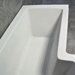 Vadar L Shape Showerbath Suite 1000mm Vanity Unit Basin + Toilet Set RIGHT HAND 23 Vadar L Shape Showerbath Suite 1000mm Vanity Unit Basin + Toilet Set RIGHT HAND -UK Bathroom Products Sales 2024 Erika L Shaped bath curved back jpg webp 1