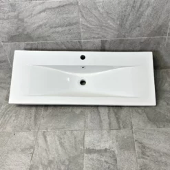 1010mm X 390mm Ceramic Bathroom Sink Vanity Basin Rectangular