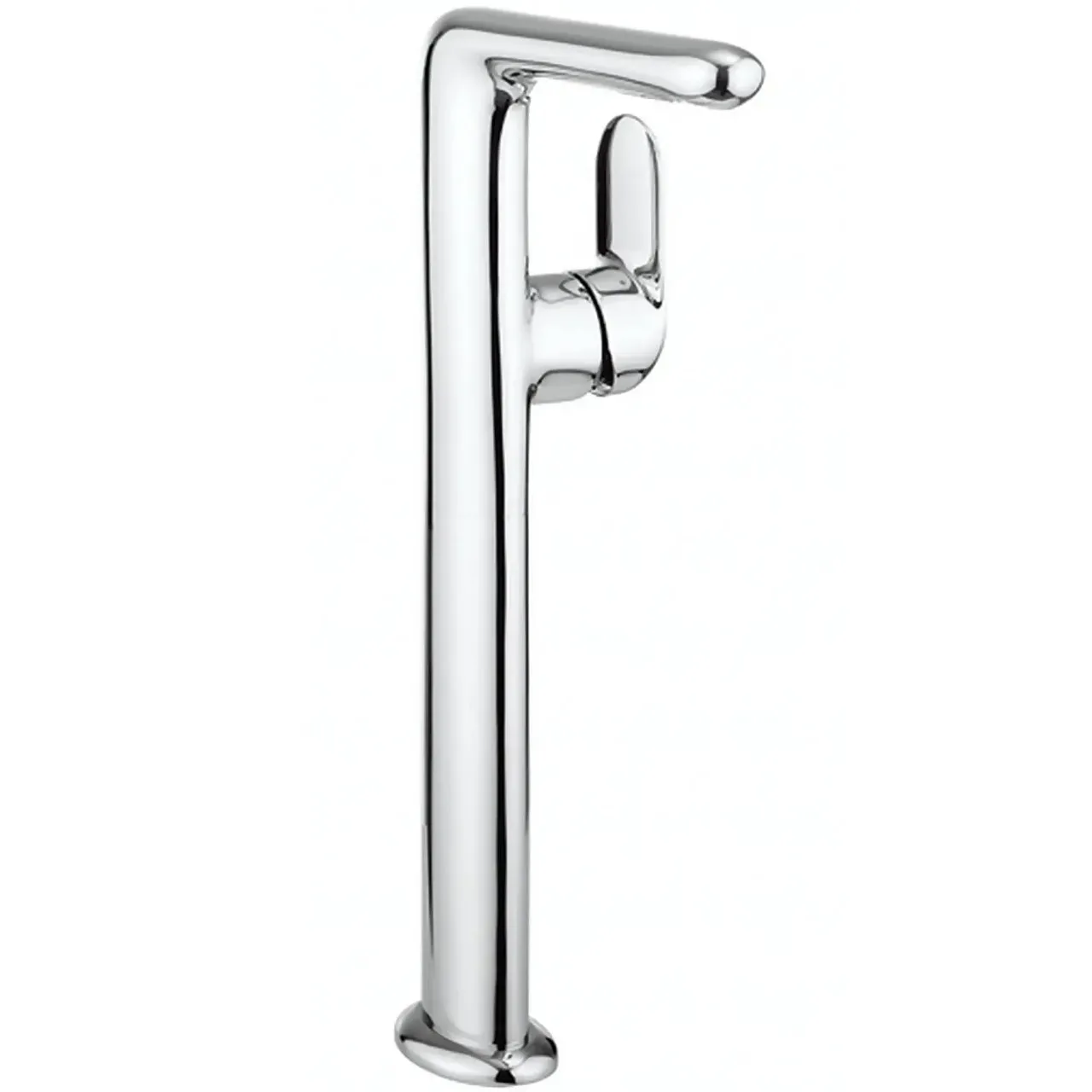 Ex-Bathstore Form Side Lever Washbowl Mixer Chrome Finish Bathroom Tap 3 Ex-Bathstore Form Side Lever Washbowl Mixer Chrome Finish Bathroom Tap