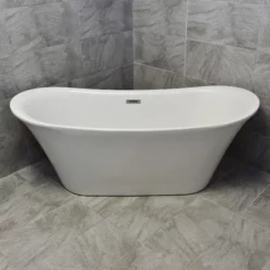 Bowness Oval Modern Style Freestanding Slipper Bath Inc Waste 1680 X 705mm