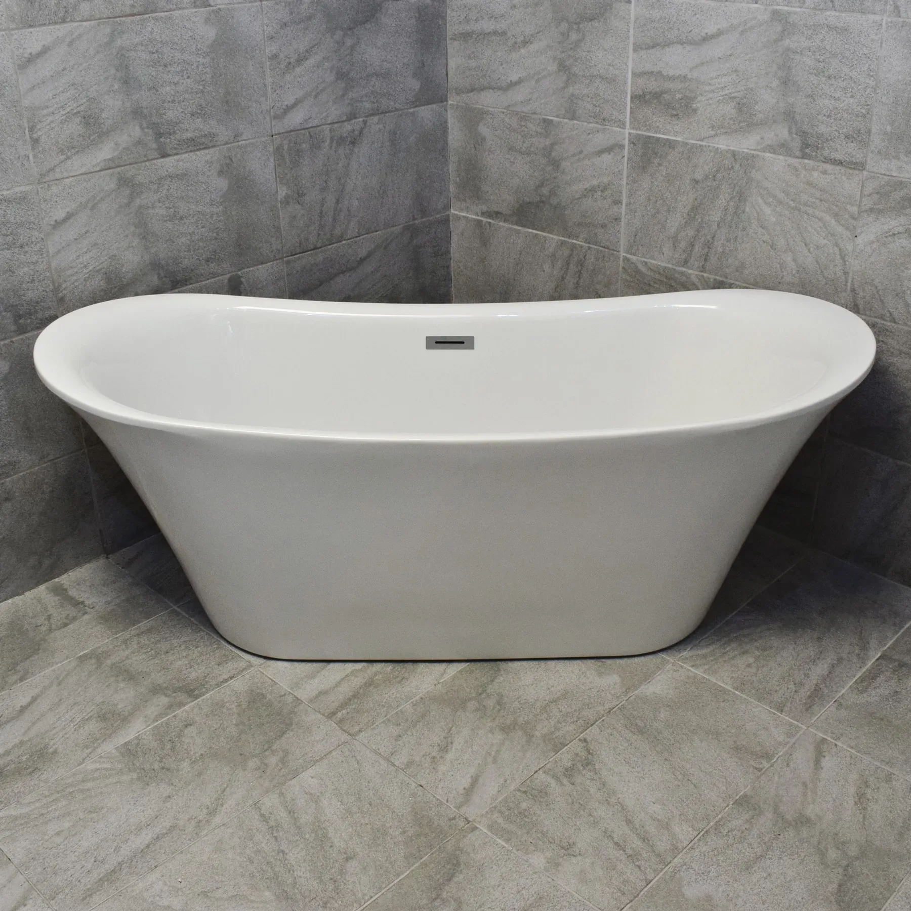 Bowness Oval Modern Style Freestanding Slipper Bath Inc Waste 1680 X 705mm 3 Bowness Oval Modern Style Freestanding Slipper Bath Inc Waste 1680 X 705mm