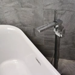 Bowness Oval Modern Style Freestanding Slipper Bath Inc Waste 1680 X 705mm 10 Bowness Oval Modern Style Freestanding Slipper Bath Inc Waste 1680 X 705mm -UK Bathroom Products Sales 2024 Gianna Bath Tap