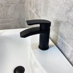 Mediterranean 550mm Grey Ash Vanity Basin Sink Unit With Matt Black Handles 10 Mediterranean 550mm Grey Ash Vanity Basin Sink Unit With Matt Black Handles -UK Bathroom Products Sales 2024 Grey Ash 550 Black Handles Compare Tap jpg webp