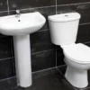 Griselle Modern Basin Sink + Close Coupled Toilet Set Bathroom Suite Ensuite 1 Griselle Modern Basin Sink + Close Coupled Toilet Set Bathroom Suite Ensuite -UK Bathroom Products Sales 2024 Griselle Modern Basin Sink Toilet Bathroom Suite Cloakroom Lifetime Guarantee 322114019339 JPG 1
