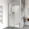 Roman Haven 8 Level Access Sliding Shower Door – Left Hand – 1400mm, 1500mm, 1700mm 2 Roman Haven 8 Level Access Sliding Shower Door – Left Hand – 1400mm, 1500mm, 1700mm -UK Bathroom Products Sales 2024 H4LEL12CS Haven 8 Level Access LH Web