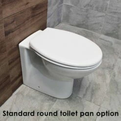 1740mm Walnut Oak Finish Bathroom Furniture Storage Suite Set Sink + Toilet 14 1740mm Walnut Oak Finish Bathroom Furniture Storage Suite Set Sink + Toilet -UK Bathroom Products Sales 2024 KIT724 A 1740 Walnut Vanity Pippa Toilet with std pan text