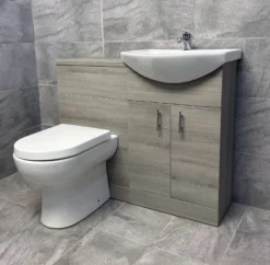 STYLE SELECTIONS Sales -UK Bathroom Products Sales 2024 KIT801 B Grey Ash 1050mm Luxury Std Pan Comp 2 jpg webp