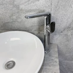 Ex-Bathstore Form Side Lever Washbowl Mixer Chrome Finish Bathroom Tap 8 Ex-Bathstore Form Side Lever Washbowl Mixer Chrome Finish Bathroom Tap -UK Bathroom Products Sales 2024 KIT900 LC light concrete FS with Wok Basin Tap jpg webp