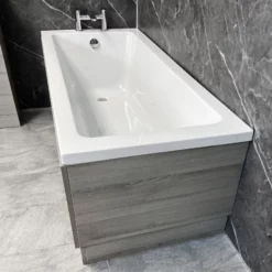 Siera Modern Grey Ash 1050mm Vanity Suite Inc Taps Units Toilet + Bath 12 Siera Modern Grey Ash 1050mm Vanity Suite Inc Taps Units Toilet + Bath -UK Bathroom Products Sales 2024 Kit991 1050 Grey Ash 1050mm Sienna Vanity Suite Bath End