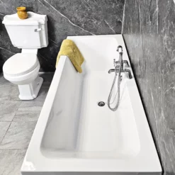 Legend Jennifer Complete Traditional Bathroom Suite In White + Optional Panel 19 Legend Jennifer Complete Traditional Bathroom Suite In White + Optional Panel -UK Bathroom Products Sales 2024 Legend Jennifer CTH Bath Suite Bath End 1 2
