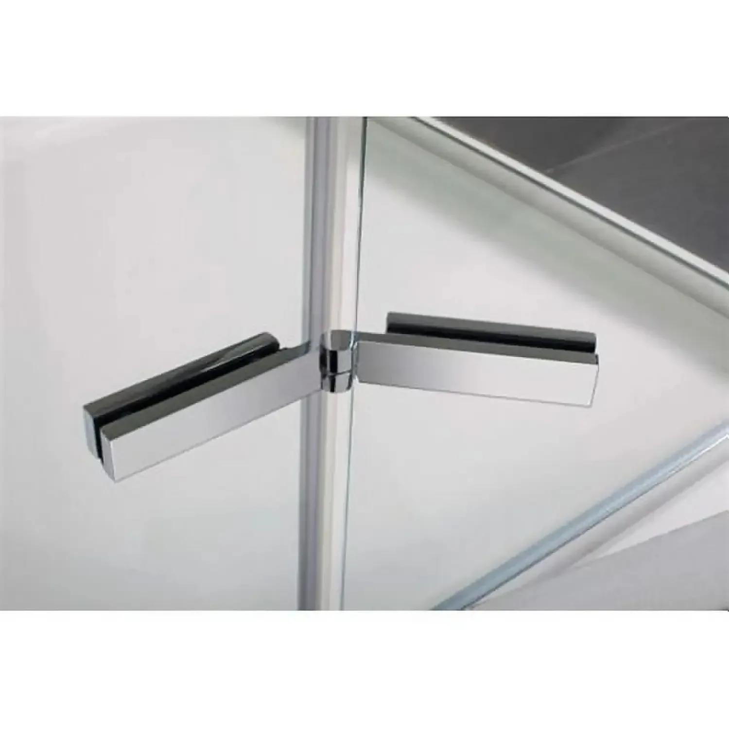 Liquid 800mm Hinged Shower Door Minimalist Design Ex-Bathstore (Door Only) 5 Liquid 800mm Hinged Shower Door Minimalist Design Ex-Bathstore (Door Only) - Image 3
