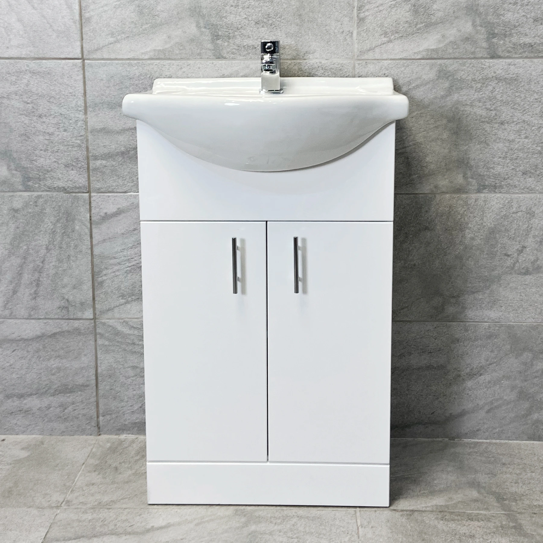 Hydros Match 550 Vanity Unit Basin Sink Bathroom Storage – Optional Tap 5 Hydros Match 550 Vanity Unit Basin Sink Bathroom Storage – Optional Tap - Image 3
