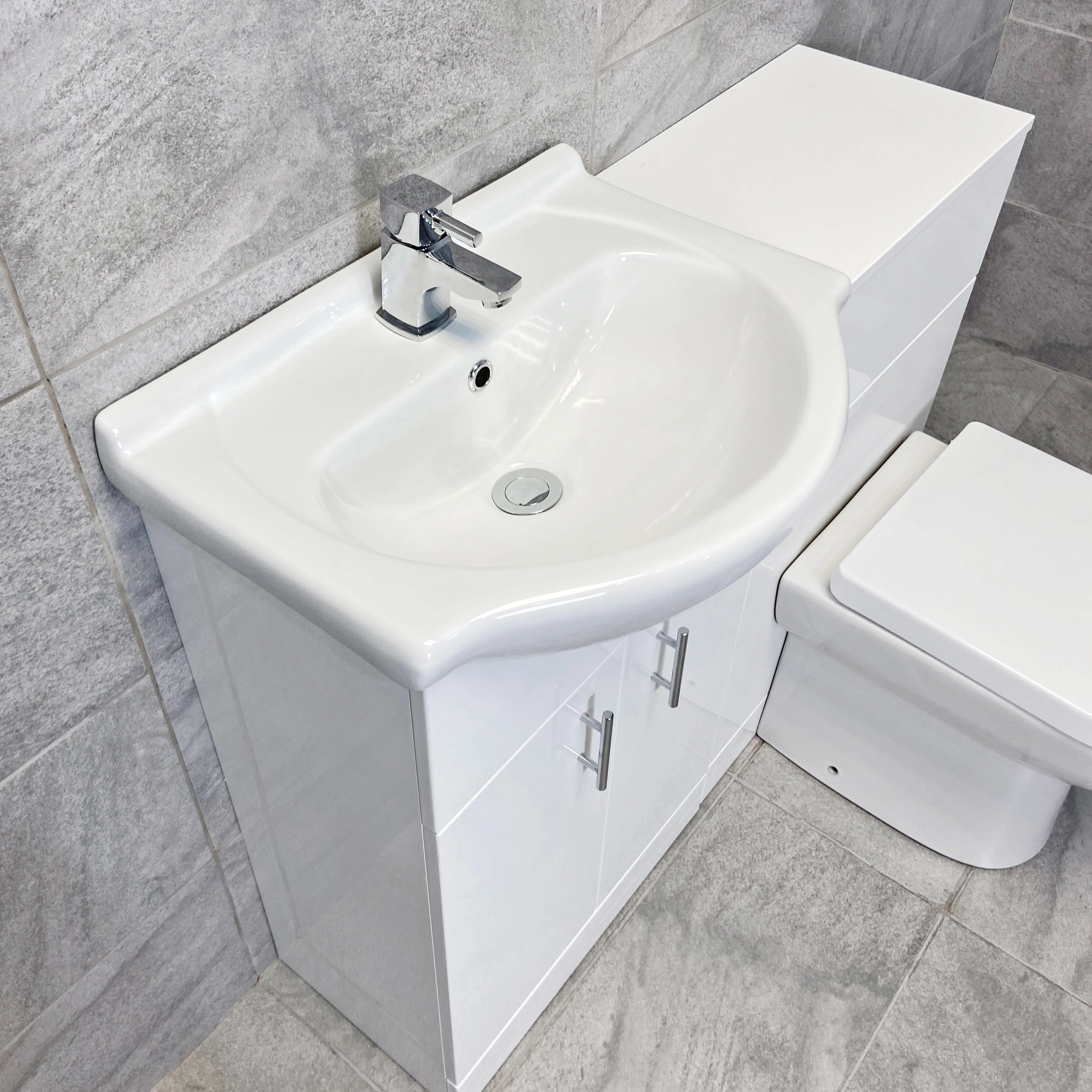 Hydros Match 1050mm Bathroom Vanity Sink & WC Toilet Set – Optional Tap 9 Hydros Match 1050mm Bathroom Vanity Sink & WC Toilet Set – Optional Tap - Image 7