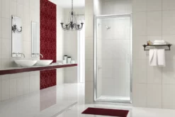 Merlyn 8 Series Infold Shower Door With Tray Option