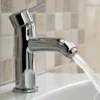 Metro Chrome Curved Spout Single Lever Bathroom Basin Mono Mixer Tap ExBathstore 1 Metro Chrome Curved Spout Single Lever Bathroom Basin Mono Mixer Tap ExBathstore -UK Bathroom Products Sales 2024 Metro Mono Basin Tap