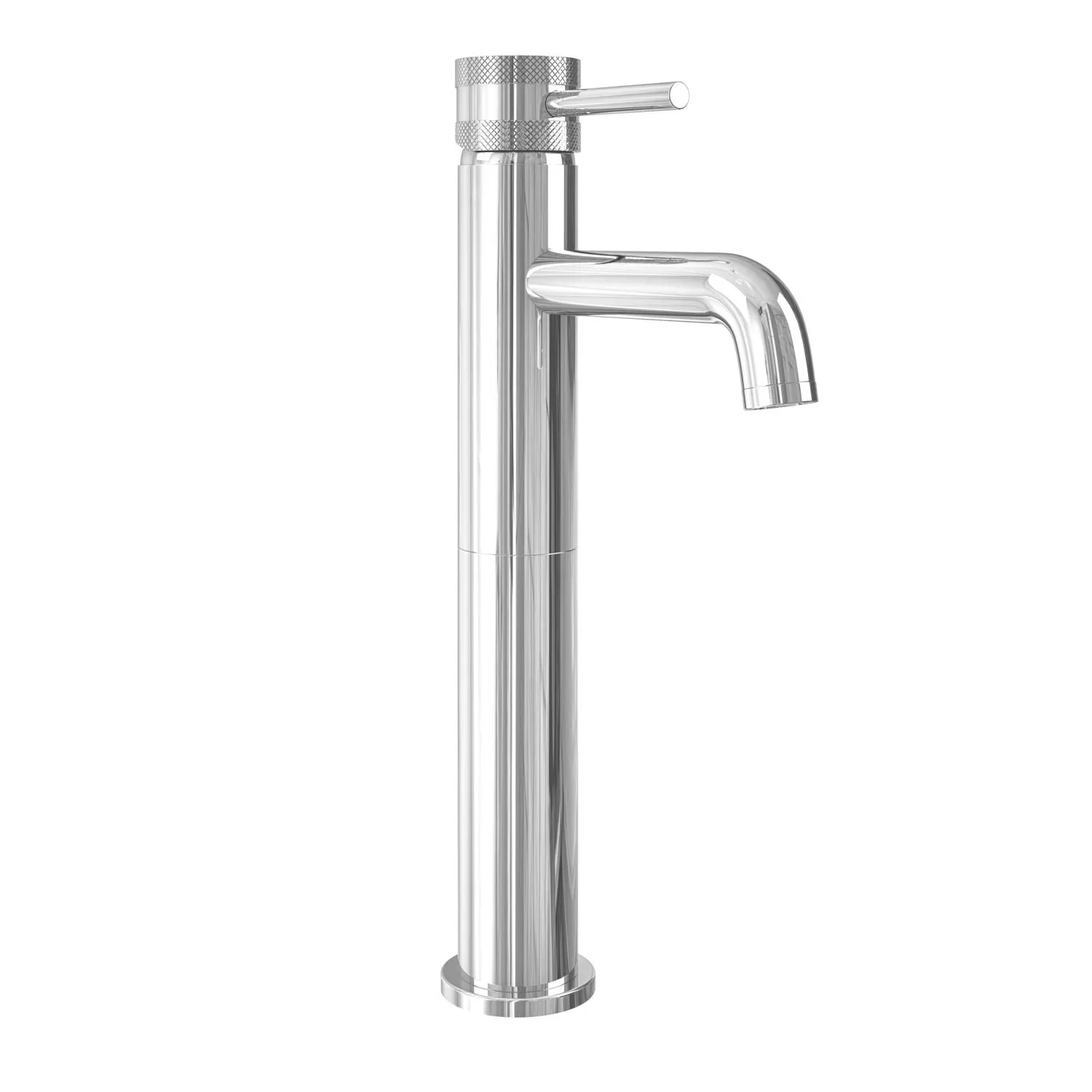 Core Chrome Finish Modern Round Style Tall Mono Basin Mixer Bathroom Tap 3 Core Chrome Finish Modern Round Style Tall Mono Basin Mixer Bathroom Tap
