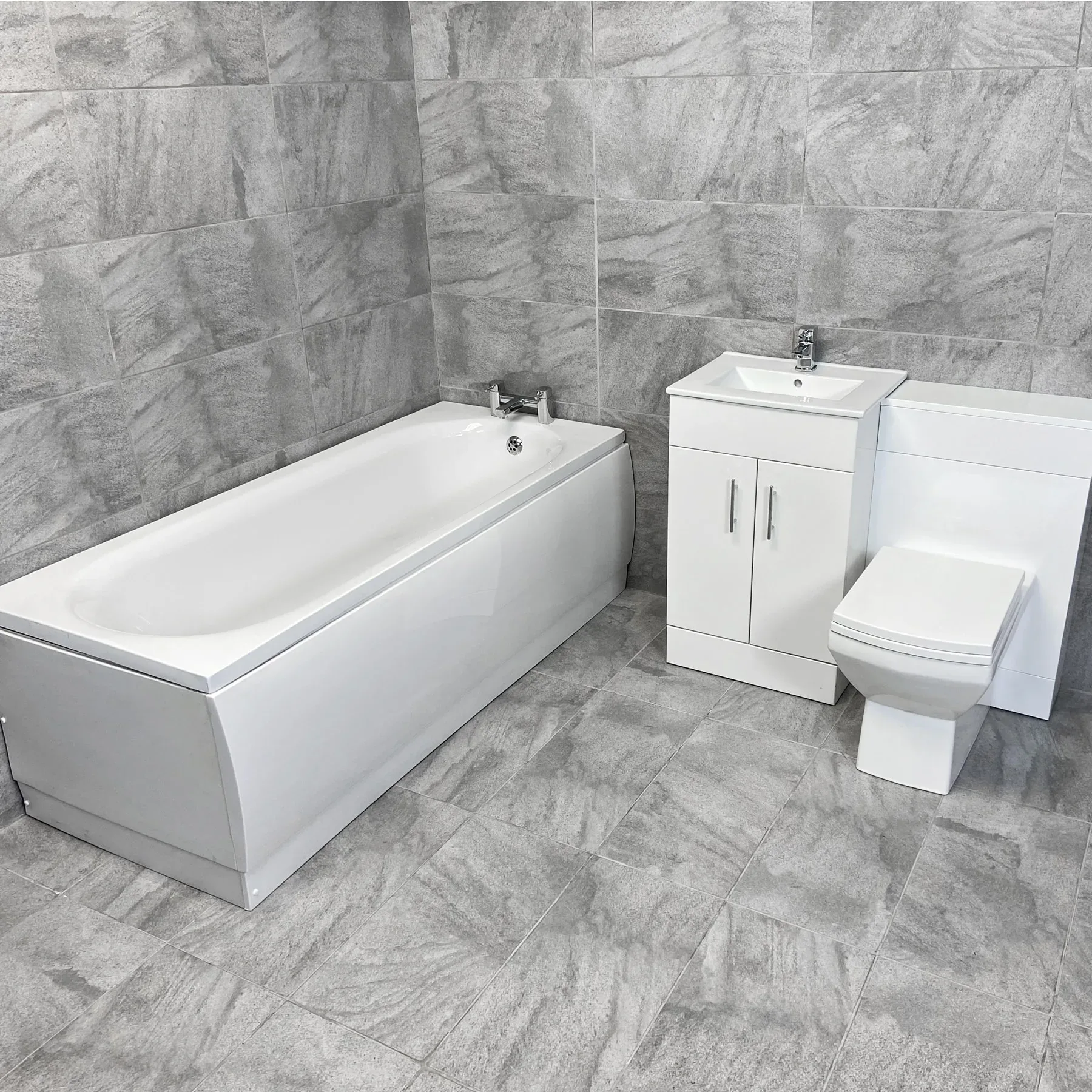 Naomi 1000mm Or 1100mm Vanity Furniture Suite With Imelda 1700mm Bath 13 Naomi 1000mm Or 1100mm Vanity Furniture Suite With Imelda 1700mm Bath - Image 11